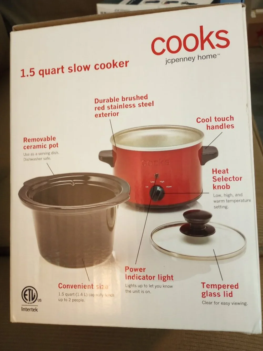 NWT 1.5 quart Slow Cooker